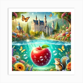 Fairytale Castle Art Print