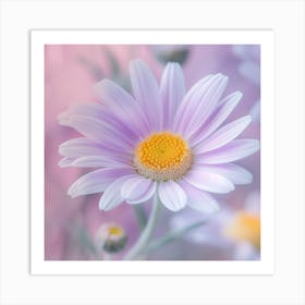 Pastel Flower Art Print