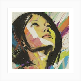 Asian Girl 33 Art Print