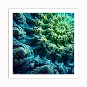 Fractal Art 3 Art Print