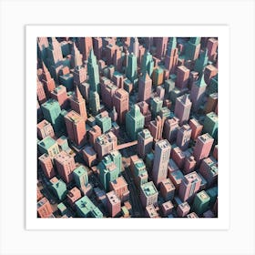 Cityscape 53 Art Print