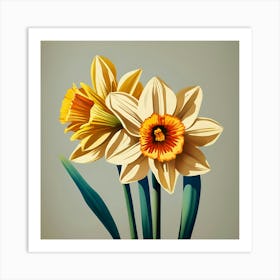 Daffodils 4 Art Print