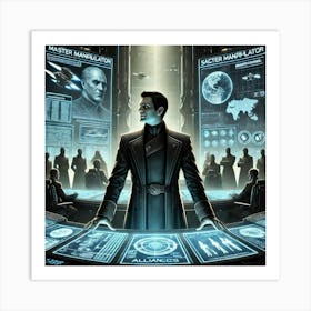 Master Manipulator Political Intrigue Art Print