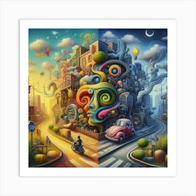 Cityscape Art Print