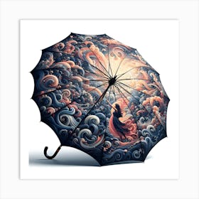 Umbrella style Art Print