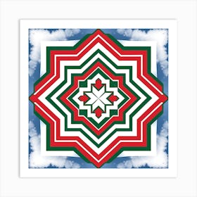 Star Quilt Art Print