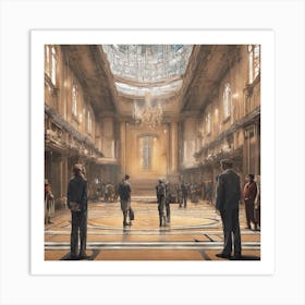 Hall Of Mirrors 1 Art Print