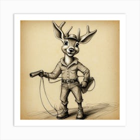 Deer Hunter 5 Art Print