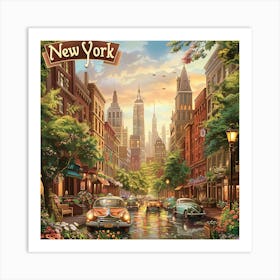 New York City 22 Art Print