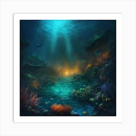 Under The Sea Art Print