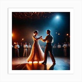 Ballroom Dance 2 Art Print