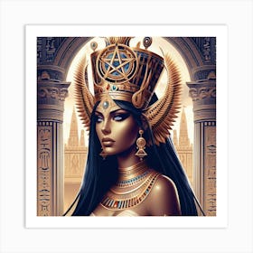 Egyptian Goddess 1 Art Print