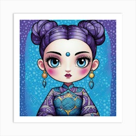 Chinese Girl 6 Art Print