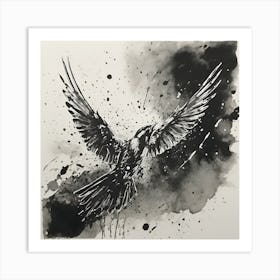 Aiming High Bird Art Print