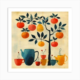 Orange Tree Art Print