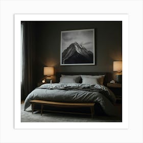 Modern Bedroom 16 Art Print