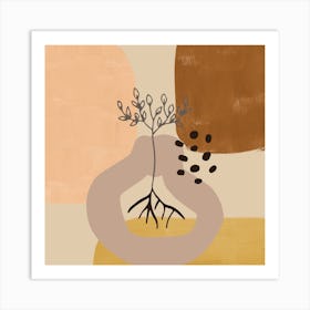 Boho Tree Art Print