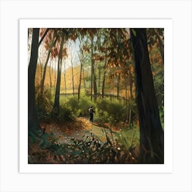 Woods Art Print