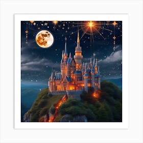 Cinderella Castle 8 Art Print