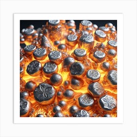 Pyrotechnics Art Print