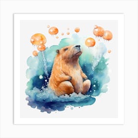 Beaver Art Print