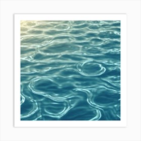 Water Ripples 3 Art Print