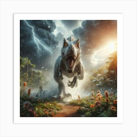 Jurassic World 1 Art Print