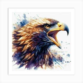 Golden Eagle 2 Art Print