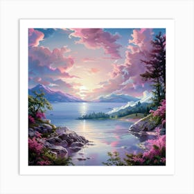 Calm Waters Art Print