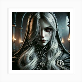 Lady Seraphine Art Print