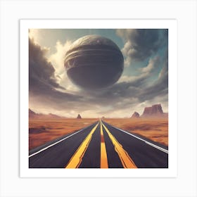 Infinity Road Art Print