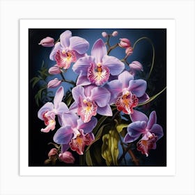 Orchids 7 Art Print