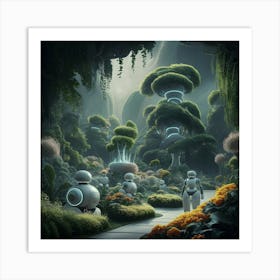 Garden Of The Future Art Print