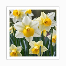 Daffodils 1 Art Print