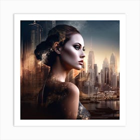 Cityscape 24 Art Print