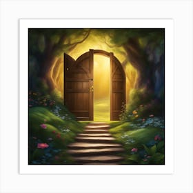 Fairytale Forest 1 Art Print