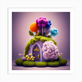 Fairy House 2 Art Print