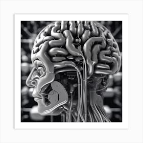 Human Brain 18 Art Print