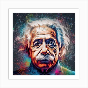 Albert Einstein Art Print