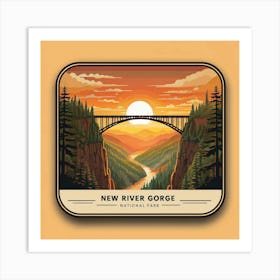 New River Gorge Art Print