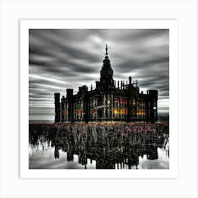 Abandoned Castle Art Print