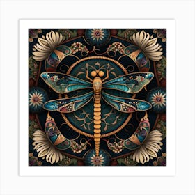 Dragonfly 3 Art Print