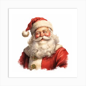 Santa Claus 14 Art Print