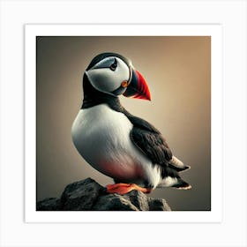 Puffin Art Print