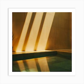 Pool Footage Art Print