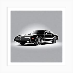 Dodge Charger Art Print