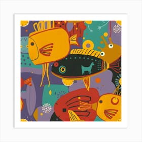 Fishes 6 Art Print