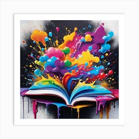 Open Book 2 Art Print