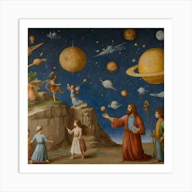 Solar System Art Print