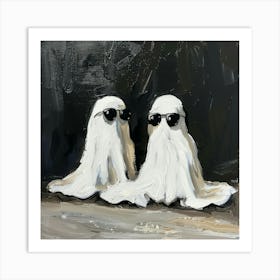 Ghosts In Sunglasses 7 Art Print